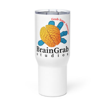 BrainGrab Studio Travel mug with a handle